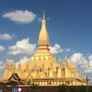 Pha That Luang, Vientiane, die goldene Stupa