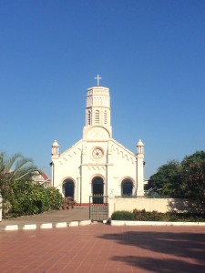 Die evangelische Kirche in Savannakhet